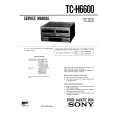 SONY TCH6600 Service Manual