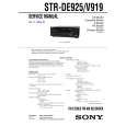 SONY STRDE925 Service Manual