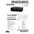 SONY STRGX67ES Service Manual