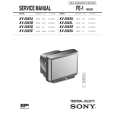 SONY KV29X5A Service Manual