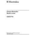 ELECTROLUX EOB9710X Owner's Manual