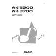 CASIO WK3700 Owner's Manual