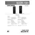 SONY SSE311 Service Manual