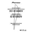 PIONEER S-S100DV Owner's Manual