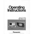 PANASONIC GPRV110 Owner's Manual