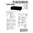 SONY TCRX470 Service Manual
