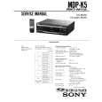 SONY MDP-K5 Service Manual