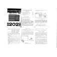 ZSRR MERIDIAN 202 Service Manual