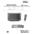SONY KW-34HD1 Service Manual