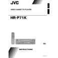 JVC HR-P71K Owner's Manual