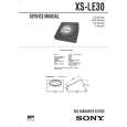 SONY XSLE30 Service Manual