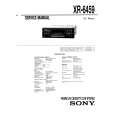 SONY XR-6459 Service Manual