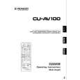 PIONEER CUAV100 Owner's Manual