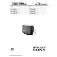 SONY KVS3432U Service Manual