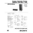 SONY SST100 Service Manual