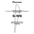 PIONEER S-W8 Owner's Manual