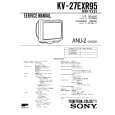 SONY KV-27EXR95 Owner's Manual