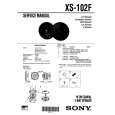 SONY XS102F Service Manual