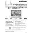 PANASONIC PT61LCX35 Owner's Manual