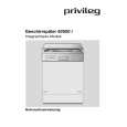 PRIVILEG 60500I-D, 1099 Owner's Manual