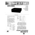 SONY TAF700ES Service Manual