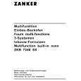 ZANKER ZKB7248LX Owner's Manual