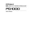 ROLAND PG-1000 Owner's Manual