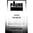 FAURE CCG402W2 Owner's Manual