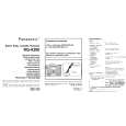 PANASONIC RQA200 Owner's Manual