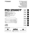 PIONEER PDZ560T Owner's Manual
