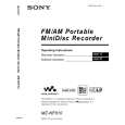 SONY MZNF610 Owner's Manual