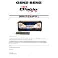 GENZBENZ ELDIABLO100 Owner's Manual