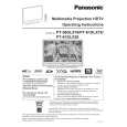 PANASONIC PT61DLX26 Owner's Manual