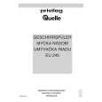 PRIVILEG 872.979 0 Owner's Manual
