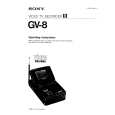 SONY GV-8 Owner's Manual