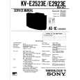 SONY KVE2923E Service Manual