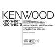 KENWOOD KDC-W4527 Owner's Manual