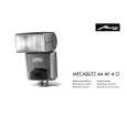 METZ MECABLITZ 44AF-4O Owner's Manual