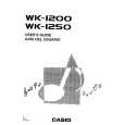 CASIO WK-1250 User Guide