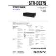 SONY STRDE375 Service Manual