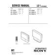 SONY KL50W1 Service Manual