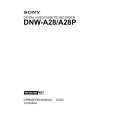 SONY DNW-A28P Owner's Manual
