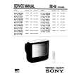 SONY KV21T3A Service Manual