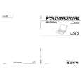 SONY PCGZ505S Service Manual