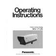 PANASONIC WV7135 Owner's Manual