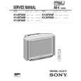 SONY KV29FX60B Service Manual