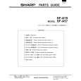 SHARP SF-A18 Parts Catalog