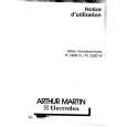 ARTHUR MARTIN ELECTROLUX TV3300N Owner's Manual