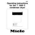 MIELE T1069C Owner's Manual