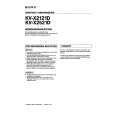 SONY KVX2521D Owner's Manual